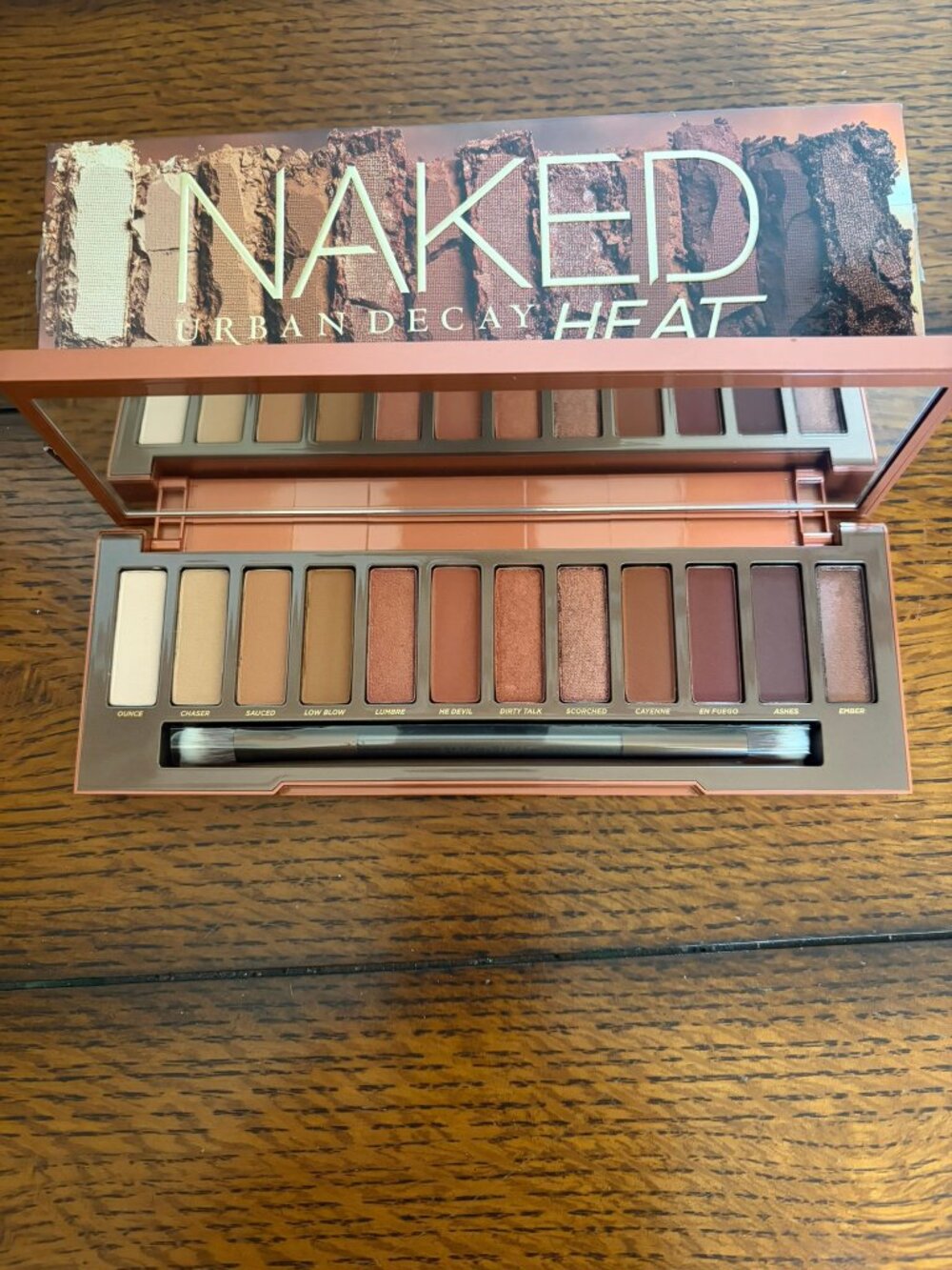 Urban Decay Naked Heat Eyeshadow collection  NWOT